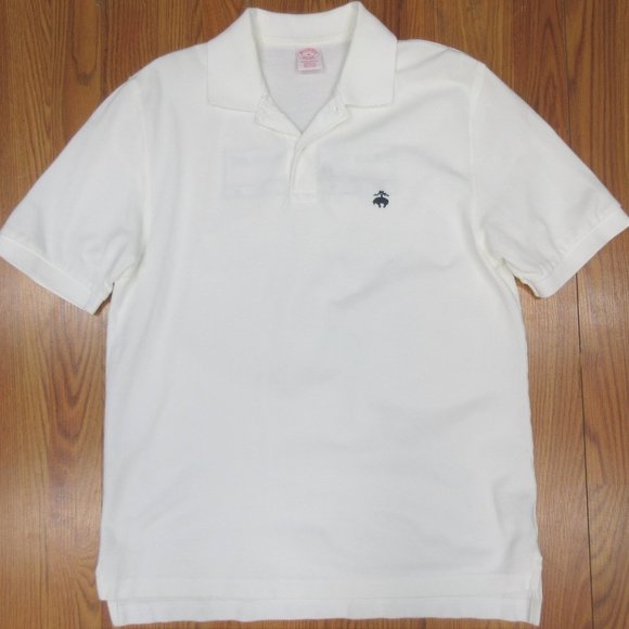 HEAD OF THE CHARLES REGATTA BROOKS BROTHERS REGULAR FIT SHIRT WHITE Sz MEDIUM, M - Picture 1 of 5